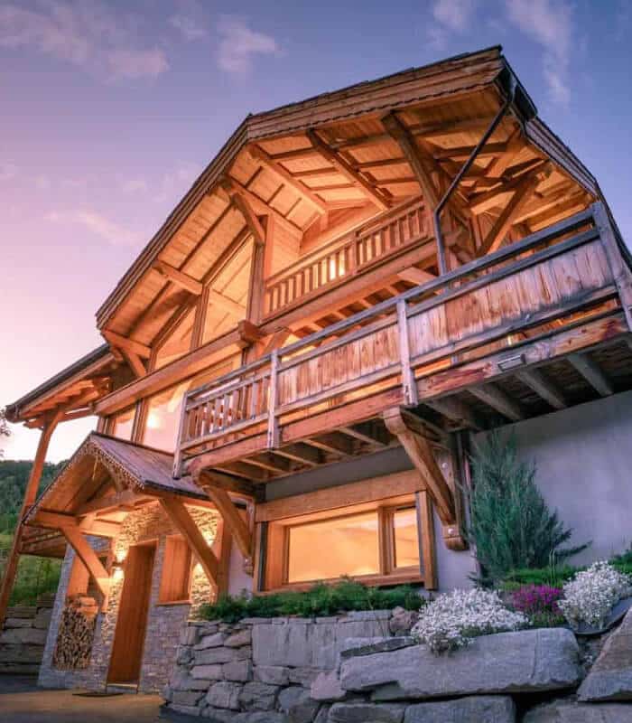 gardecorps toiture LES SERRES ChaletsLombard Vasina