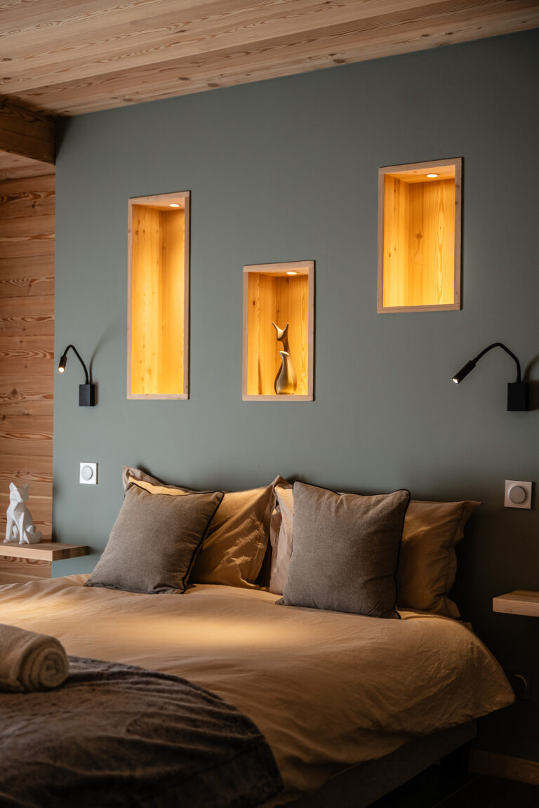 Chalets Lombard chambre (4)