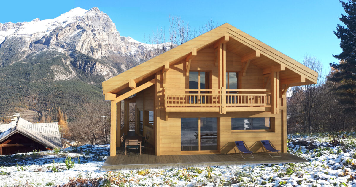 La Rouya chalet Puy Saint Vincent A vendre Construction clé en main Chalets Lombard Vasina