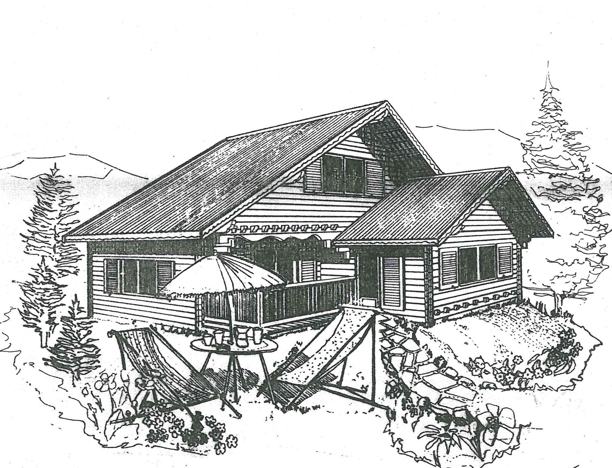 Plans encre de chine