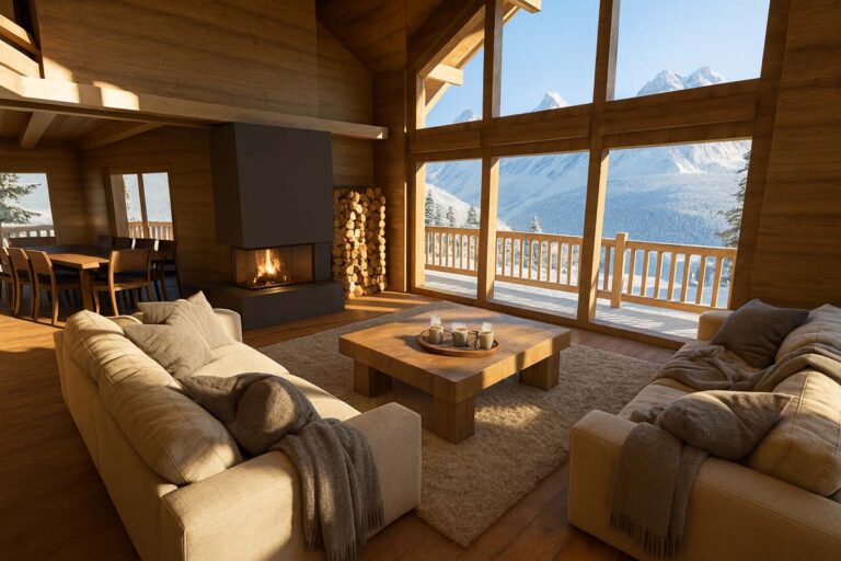 ETOILE DES GLACIERS Chalet 223m2 5 suites Salon version 2025 10 28