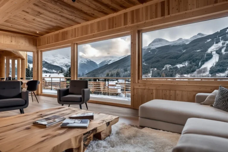 Vente de chalets neufs sur plan avec terrain à Serre Chevalier par Lombard Vasina.