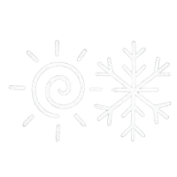 CHalets Lombard Vasina Dessin soleil et flocons CHalets Lombard Vasina Dessin soleil et flocons